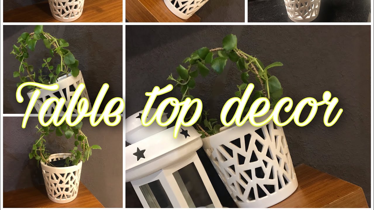 Table top decor || an amazing idea for table top || - YouTube