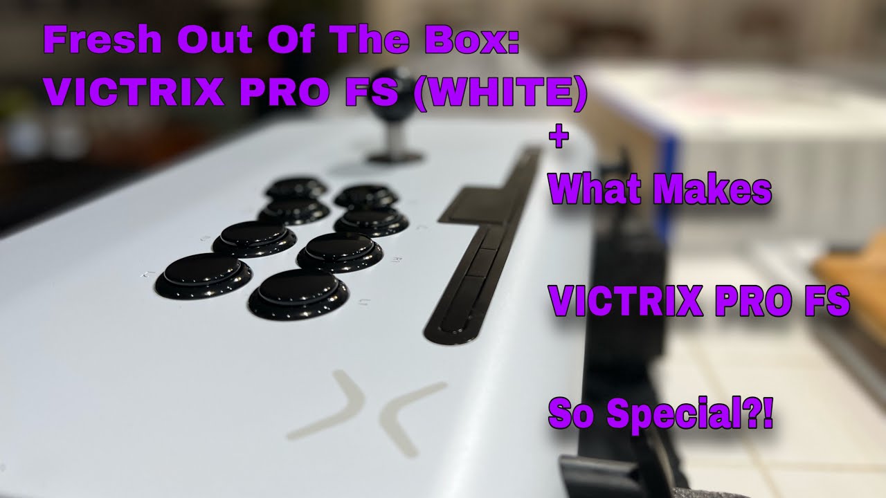 Fresh Out Of The Box: White VICTRIX PRO FS + What’s So Good About The  Victrix Pro FS?!