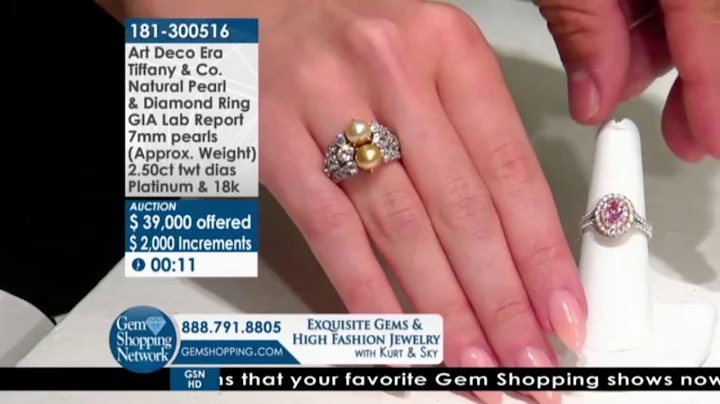 Art Deco Era Pearl Ring - Gem Shopping Network - DayDayNews