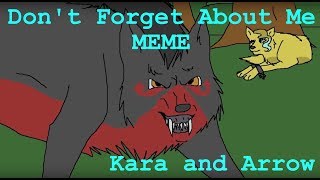 Kara and Arrow Don't Forget About Me Meme