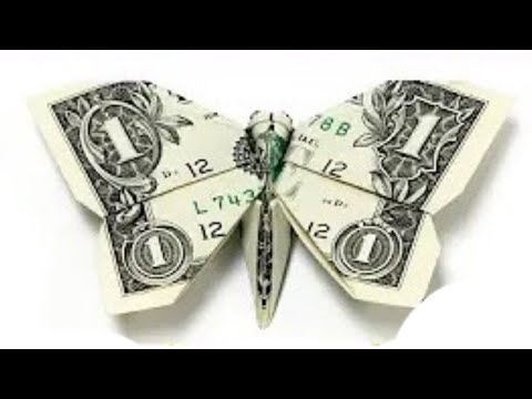 Video Cách Gấp Con Bướm Từ Tiền Giấy | DIY Origami Dollar... - youtube