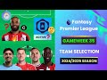 FPL GW35 Team Selection: Wildcard Active? | 3️⃣Man City &amp; Everton? 🤔 | Mbeumo©️?| 2024/25 FPL Tips