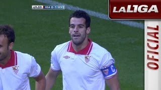 Gol de Negredo (0-1) en el Osasuna - Sevilla FC - HD