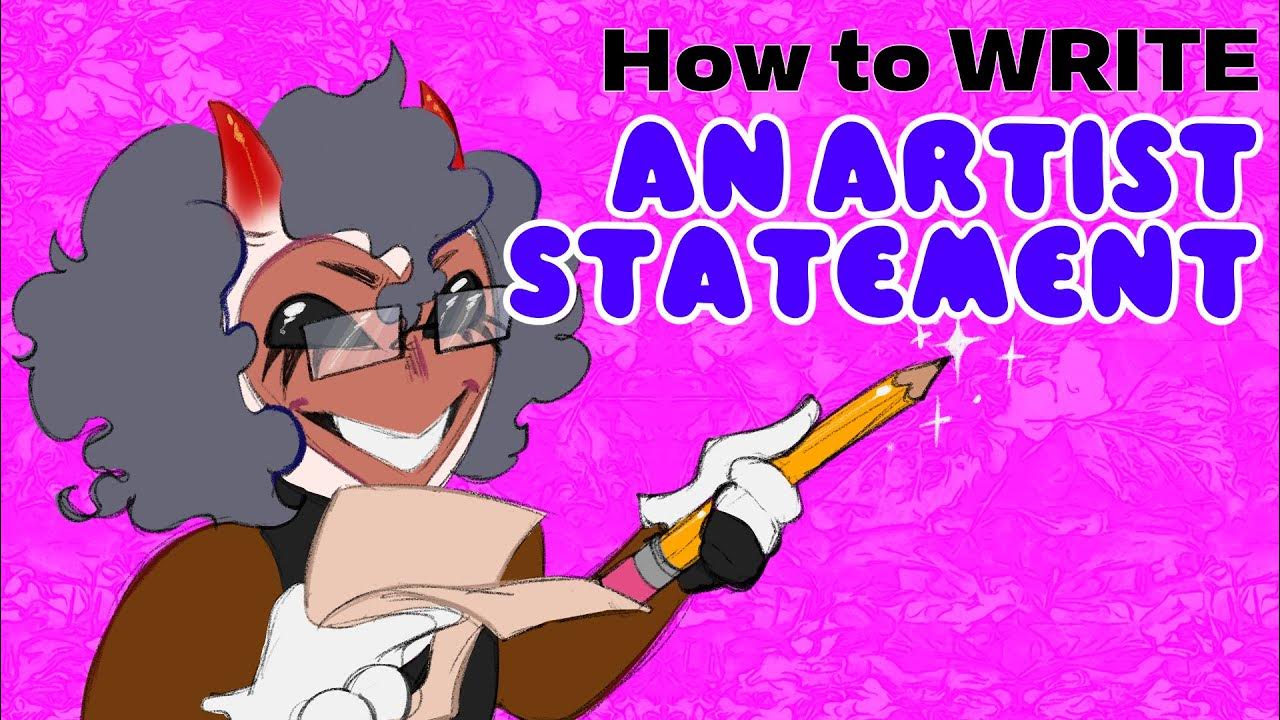 how-to-write-an-artist-statement-ep101-youtube