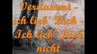 Matthias Reim - Verdammt, ich lieb' dich (lyrics)