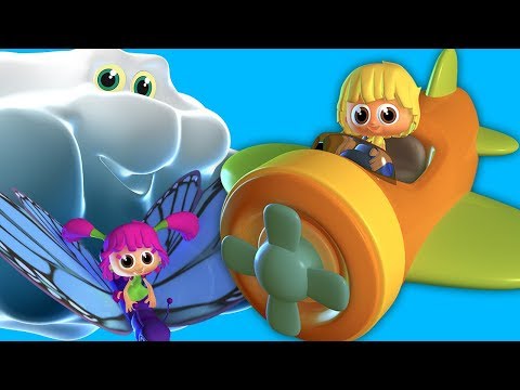 YouTube에서 Cloud Cloud - Songs for kids -  Children's Music | The Children's Kingdom 보기