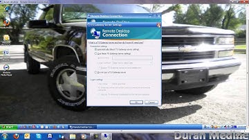 Using Remote Desktop Connection in Windows 7 Professional