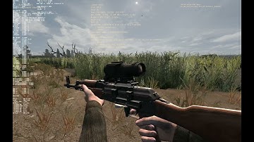 ANOMALY AKMN with a Vaildai PS-320 scope (NOT SO close mode) mounted on a BP-02 attachment rail