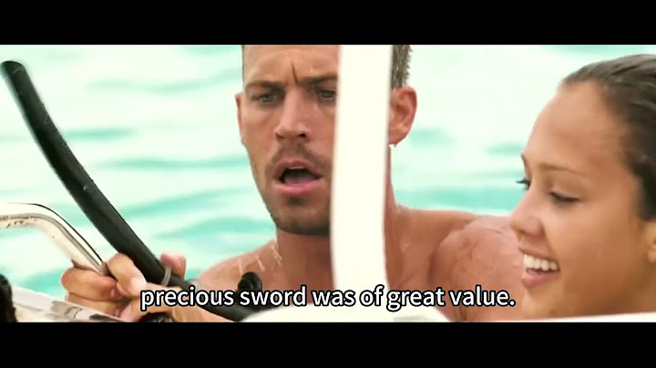Man finds treasure at the bottom of the sea.#movie