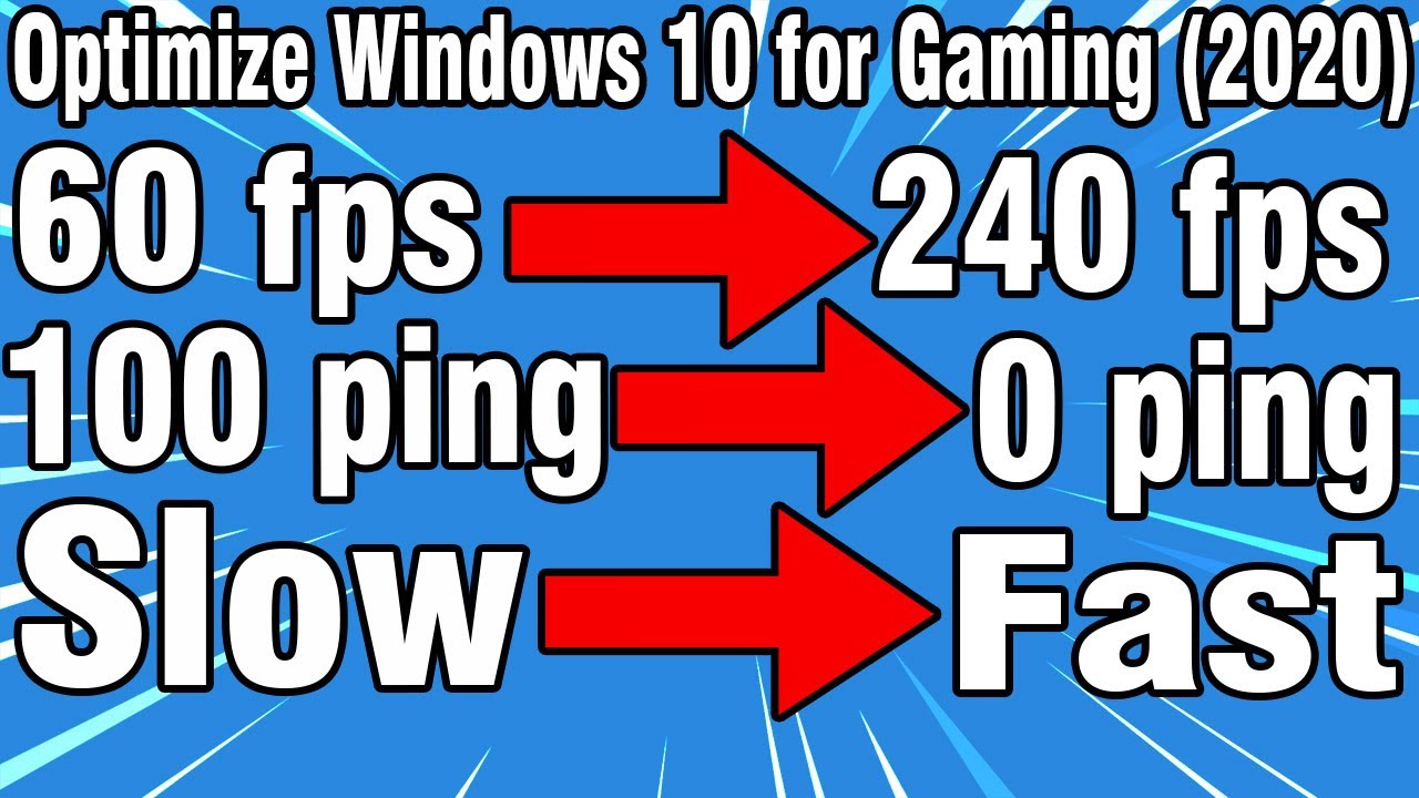 25 Ways to Optimize Your Windows 10 PC for Gaming (2022)