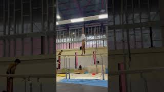 FAIL IN DOUBLE BACK on Parallel bars 😰😰practice Chandigarh gymnastics