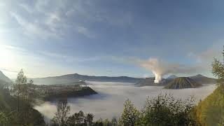 Timelapse at Mt. Bromo, East Java, Indonesia