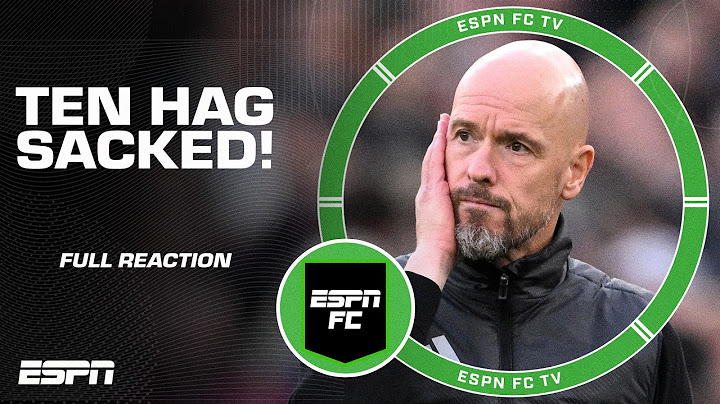 Erik ten Hag SACKED ❗❕ Timing of decision, Man United's future, Ruben Amorim linked to job | ESPN FC