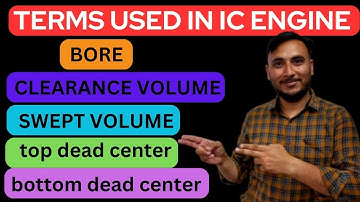 Terms Used in IC Engine