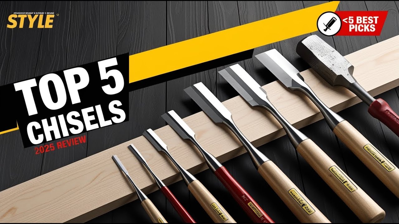 5 лучших стамесок 2025 года 🔧 | Лучшие наборы стамесок для деревообработки для начинающих и профе...