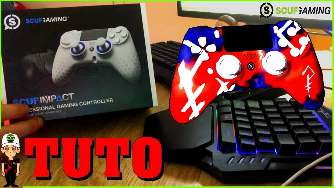 TUTO MANETTE SCUF IMPACT PS4 PC , ATTRIBUTION PALETTE , TIGGER , ANALOGUE -  YouTube