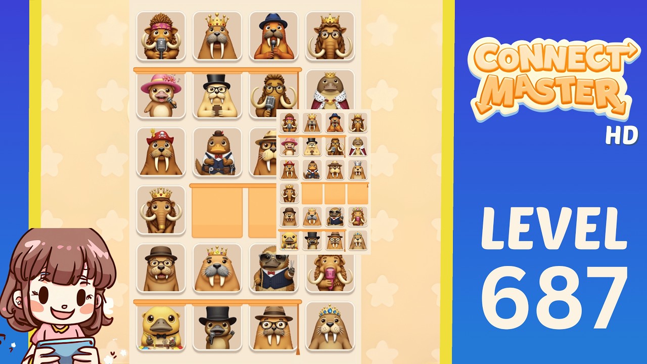 Connect Master Level 687 Solution Walkthrough - YouTube