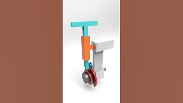 Taper Helical Cam Mechanism #mechanic #engineering #mechanism