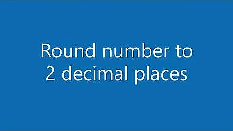 JavaScript How to round a decimal number to 2 decimal place?