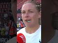Kirsty Hanson keeping it humble after a dream start for Spurs 👏