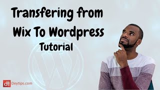 Should You Transfer From Wix To Wordpress? | Transfer Wix Domain To WordPress Using Hostinger |