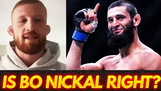 Bo Nickal makes a BOLD claim about Khamzat Chimaev