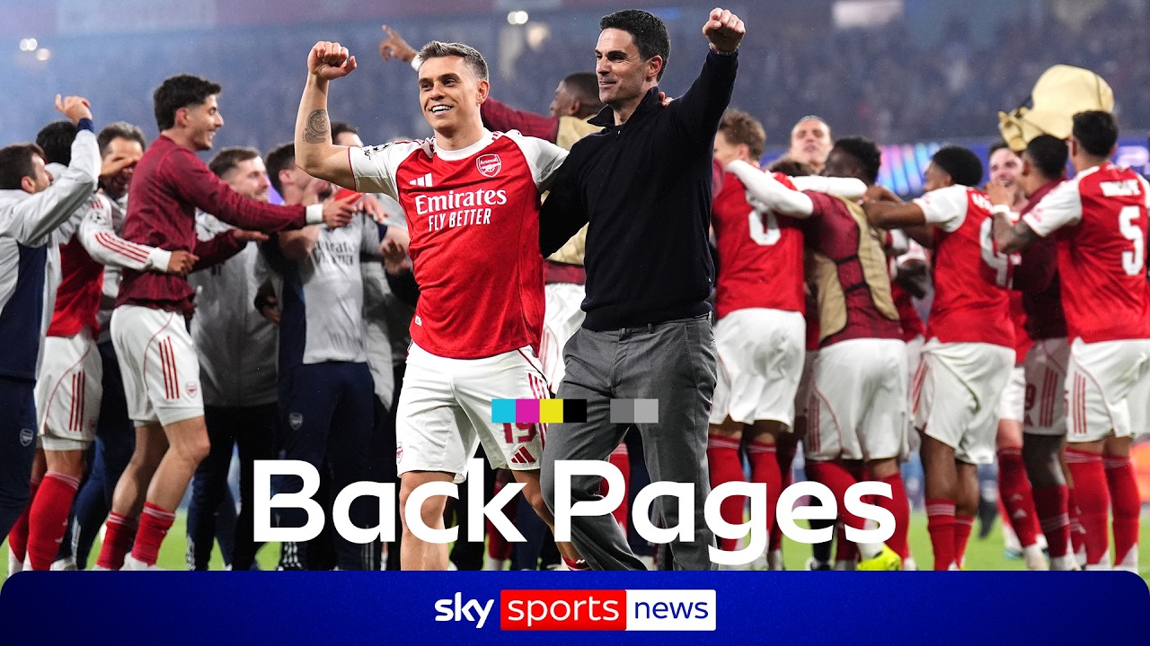 Were Arsenal guilty of over-celebrating after reaching Champions League final? | Back Pages Tonight
