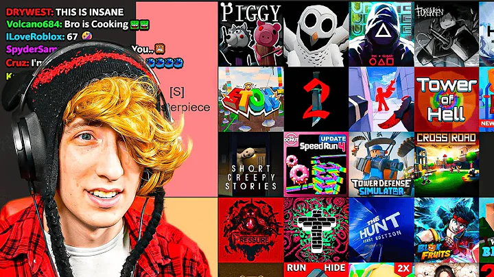 I Ranked EVERY Roblox Game...