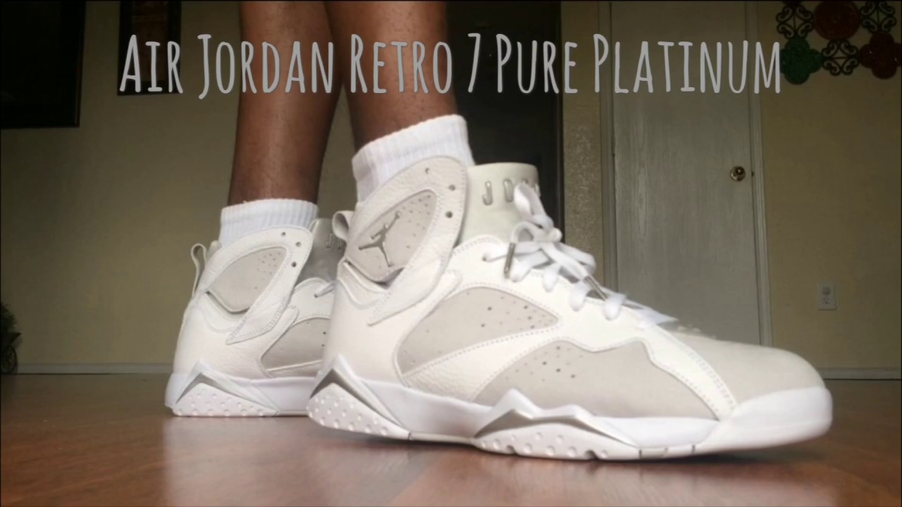 jordan retro 7 platinum