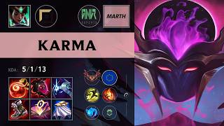 (HNVR Marth) Karma Top vs Vayne - EUW Grandmaster Patch 26.13