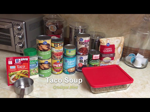 Meal Prep -Taco Soup and Chicken Chili - Weight Watcher Friendly