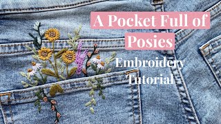 Embroidered Clothing: A Pocket Full of Posies