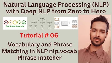 Tutorial 06: Vocabulary and Phrase Matching in NLP Python Hindi/Urdu | nlp.vocab Phrasematcher