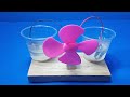 How to Make Free Energy Fan at Home Using Salt Water