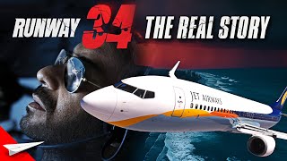 6 FAILED LANDINGS. Can it Land the Seventh Time? - Jet Airways 555 | Runway 34 Thumb