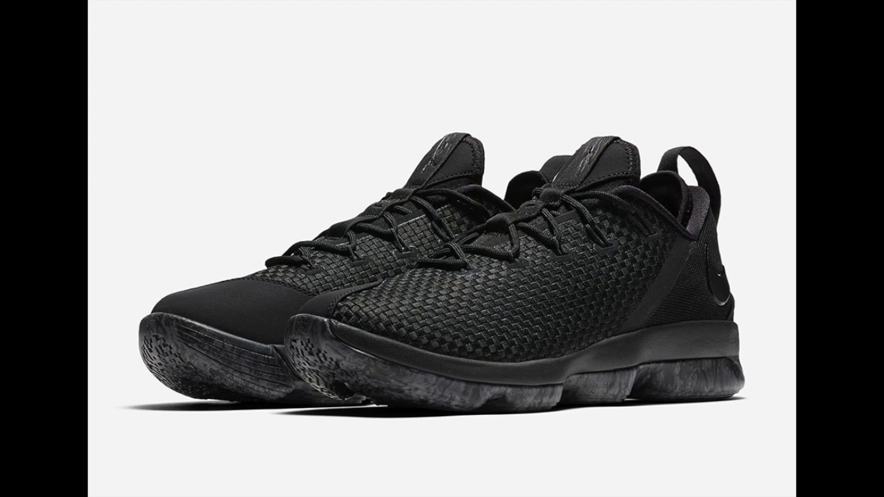 Nike - LeBron 14 - Low Triple Black