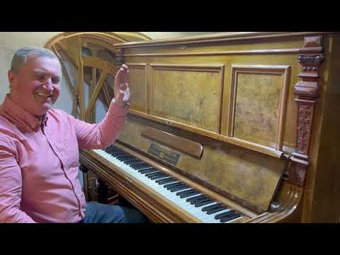 Видео: Шедевр фортепианостроения. Klavier Schwechten , 129 yo