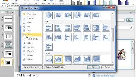PowerPoint 2010 Change to a Different Chart Type
