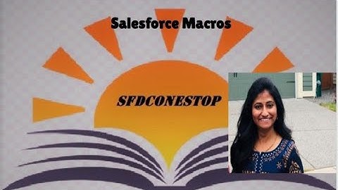 Salesforce Macros
