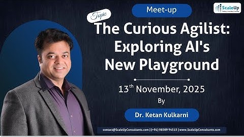 𝐓𝐡𝐞 𝐂𝐮𝐫𝐢𝐨𝐮𝐬 𝐀𝐠𝐢𝐥𝐢𝐬𝐭: 𝐄𝐱𝐩𝐥𝐨𝐫𝐢𝐧𝐠 𝐀𝐈’𝐬 𝐍𝐞𝐰 𝐏𝐥𝐚𝐲𝐠𝐫𝐨𝐮𝐧𝐝 | 𝐁𝐲 𝐊𝐞𝐭𝐚𝐧 𝐊𝐮𝐥𝐚𝐫𝐧𝐢 | 𝐌𝐞𝐞𝐭-𝐮𝐩 | 𝟏𝟑𝐭𝐡 𝐍𝐨𝐯𝐞𝐦𝐛𝐞𝐫 𝟐𝟎𝟐𝟓