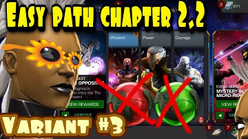 VARIANT #3 POLAR OPPOSITES 2.2  EASY PATH NO REVIVE, HEALPOT - MARVEL CONTEST OF CHAMPIONS