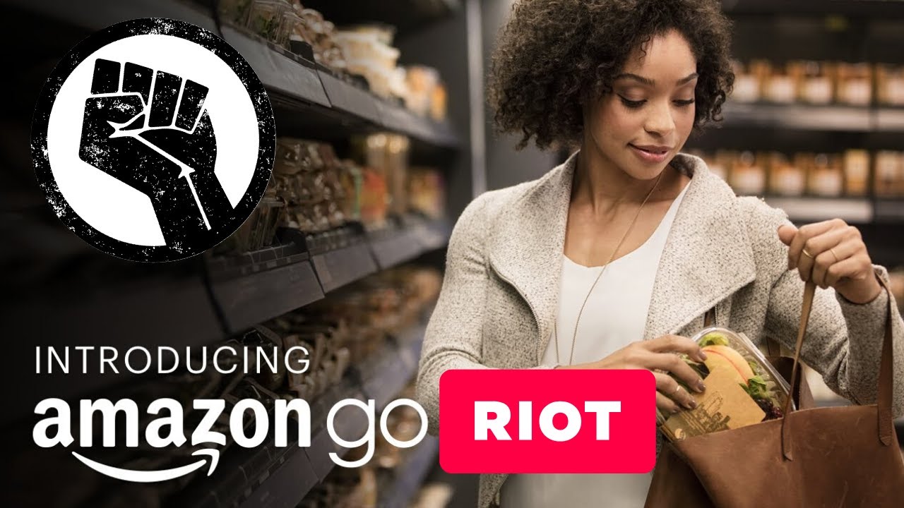 Amazon Go riot edition - YouTube