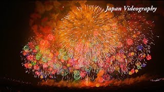 4K-Amazing Japan Fireworks - Kounosu Hanabi 2011 | 24 inch shell ×2 12 inch×300 こうのす花火大会 鳳凰乱舞