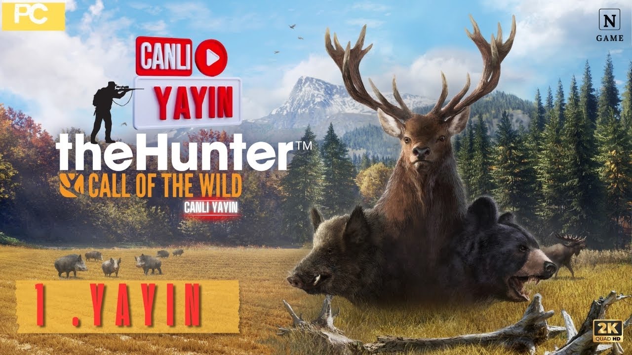 The Hunter: Call of the Wild | CANLI 🦌 Gerçekçi Av Deneyimi | Gece Yarısı Yayını