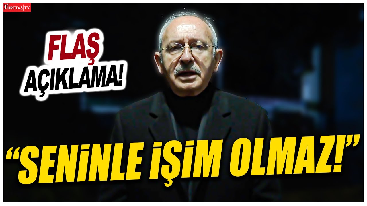 ⁣Kılıçdaroğlu'ndan Erdoğan'a: Seninle işim olmaz! Deprem vergilerini çetelere yedirdiler!