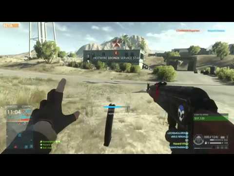 Battlefield Hardline: Use The Force.(Rare Reload Animation)