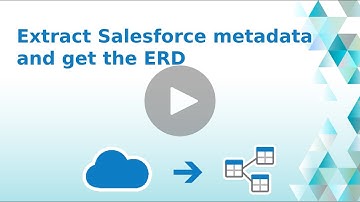 How to extract Salesforce metadata and get the ER Diagram