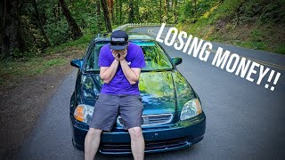 Losing Money on the Budget Civic?? Civic Cost Reveal! by Fix it Garage 480 views 9 months ago 10 minutes, 1 second