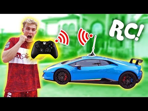 I MADE MY LAMBORGHINI REMOTE CONTROLLED!!