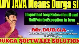 Important LoopHoles of null and NullPointerException in Java Part  - 1